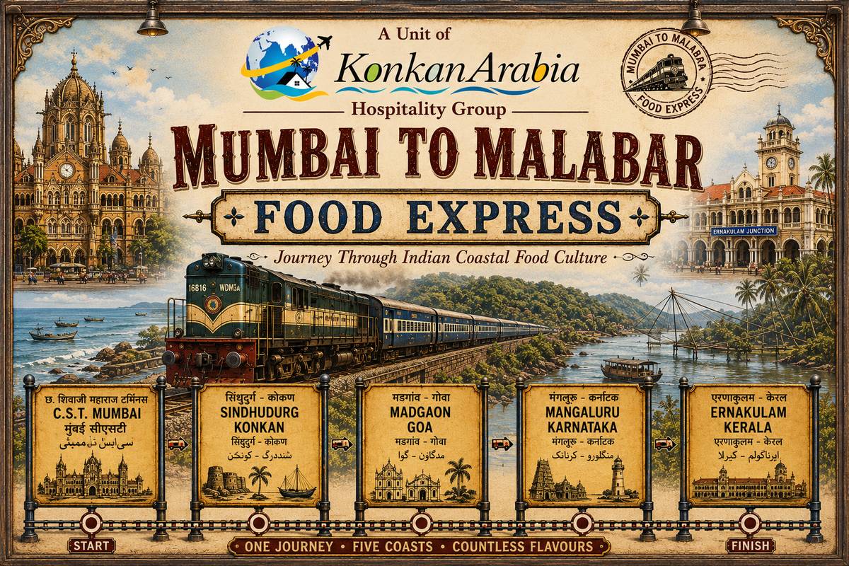 Mumbai to Malabar Food Express — Journey through Indian coastal food culture